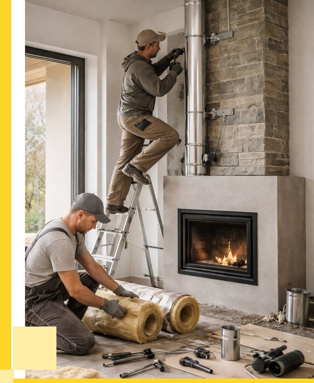 Монтаж дымоходов для каминов в Таре от 15432 р. ЭриданТар