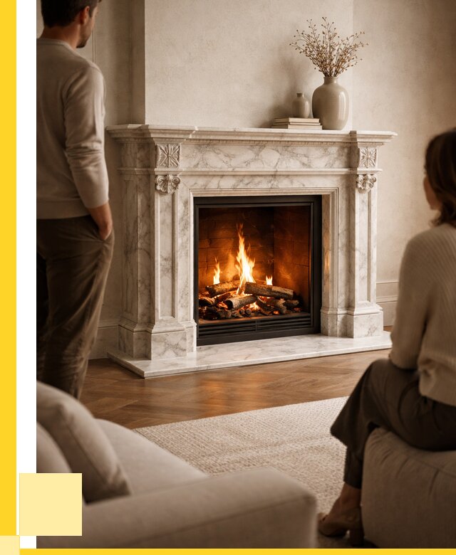 Мраморные камины под ключ в Таре от 257200 р. | ЭриданТар