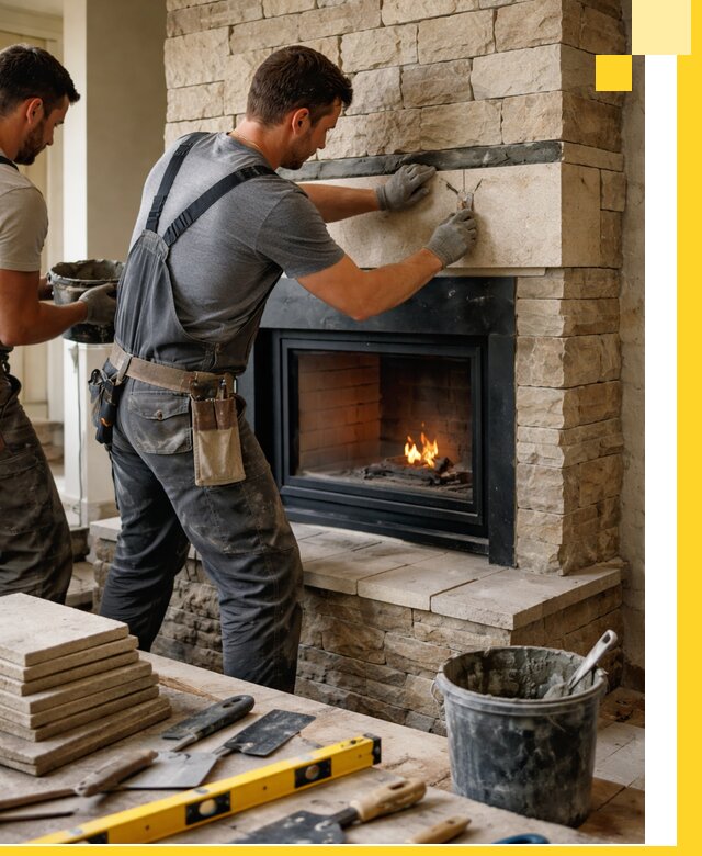 Проектирование и установка открытых каминов в Таре