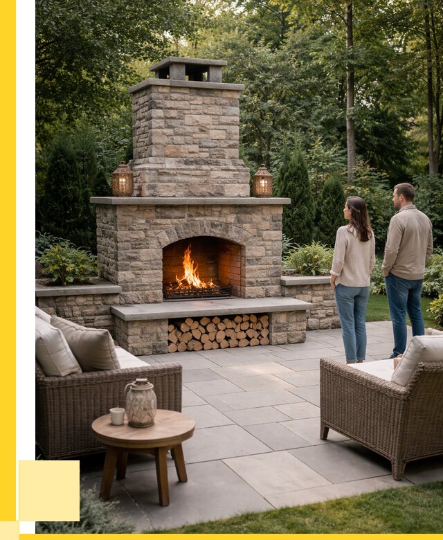 Уличные камины из кирпича в Таре от 154320 р. | ЭриданТар