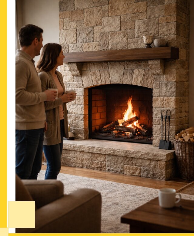 Каменные камины на заказ в Таре от 185184 р. | ЭриданТар