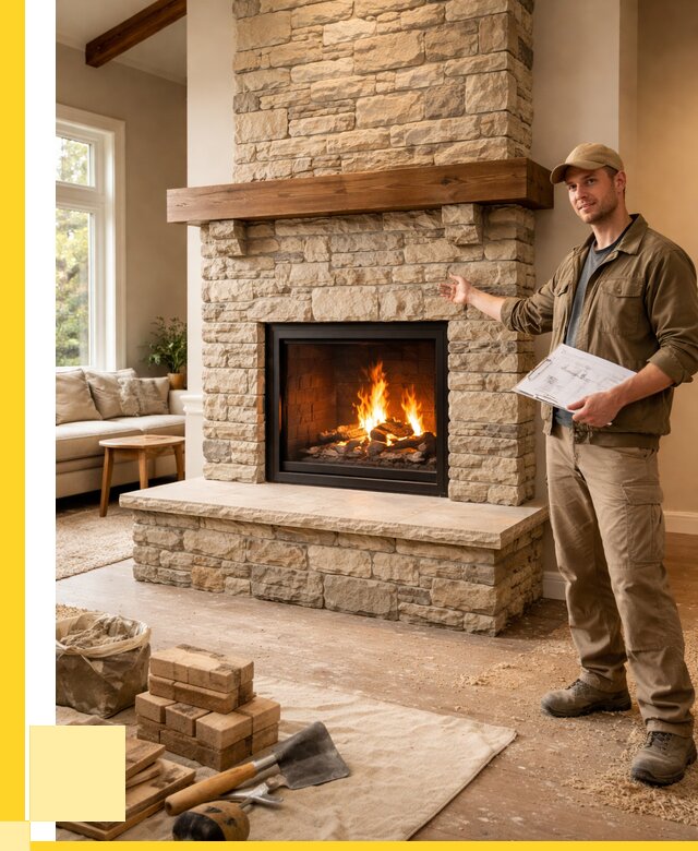 Камины под ключ в Таре от 185184 р. | ЭриданТар — установка