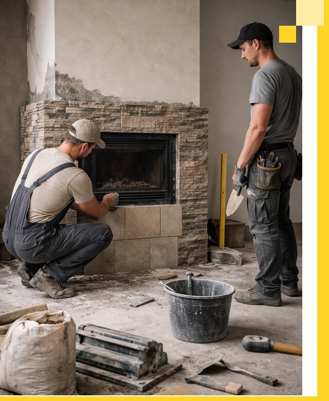 Камины под ключ в Таре: проект, изготовление и монтаж