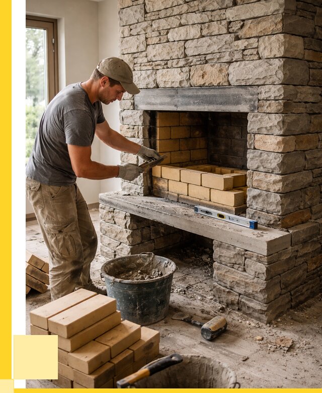 Кладка каминов и камина в Таре от 25720 р. ЭриданТар