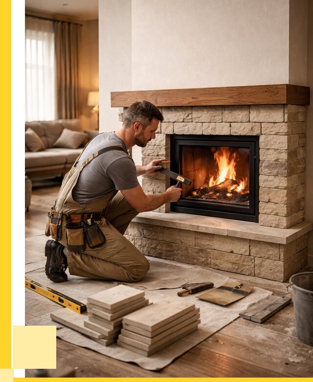 Строительство каминов в Таре от 154320 р., ЭриданТар - под ключ