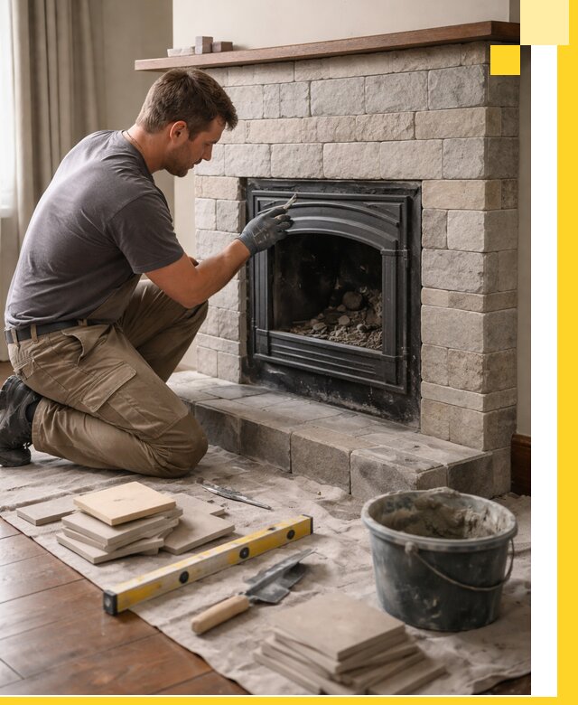 Профессиональный ремонт каминов в Таре восстановление и сервис