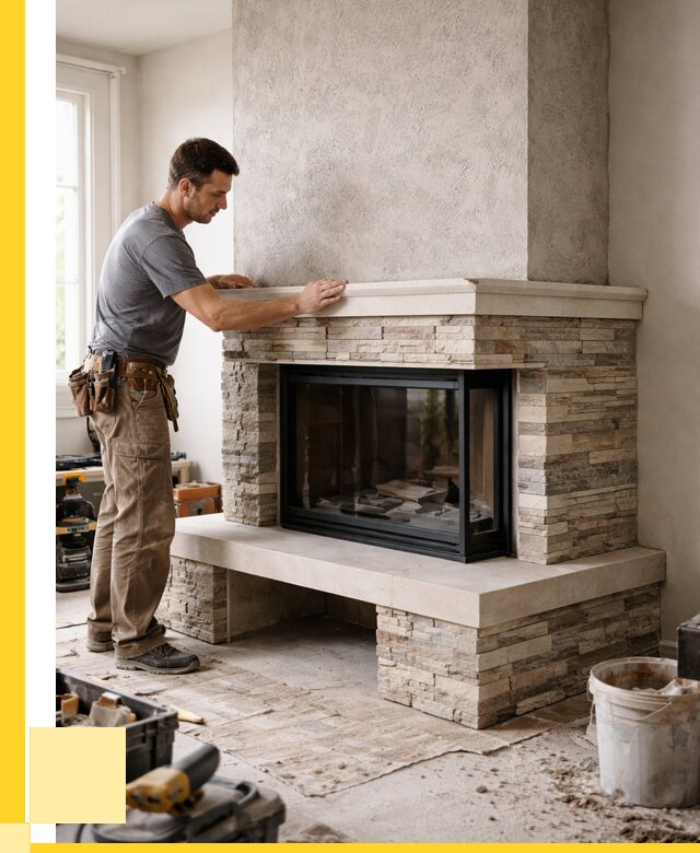 Изготовление каминов под ключ в Таре от 154320 р. | ЭриданТар