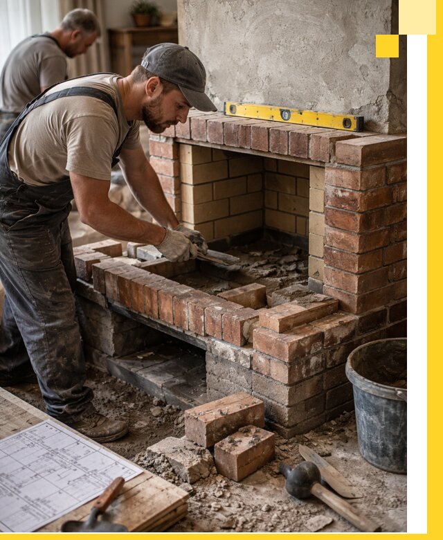 Изготовление и установка каминопечей под ключ в Таре