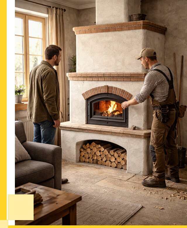 Печи камины в Таре: кирпичные, изразцовые от 61728 р. | ЭриданТар