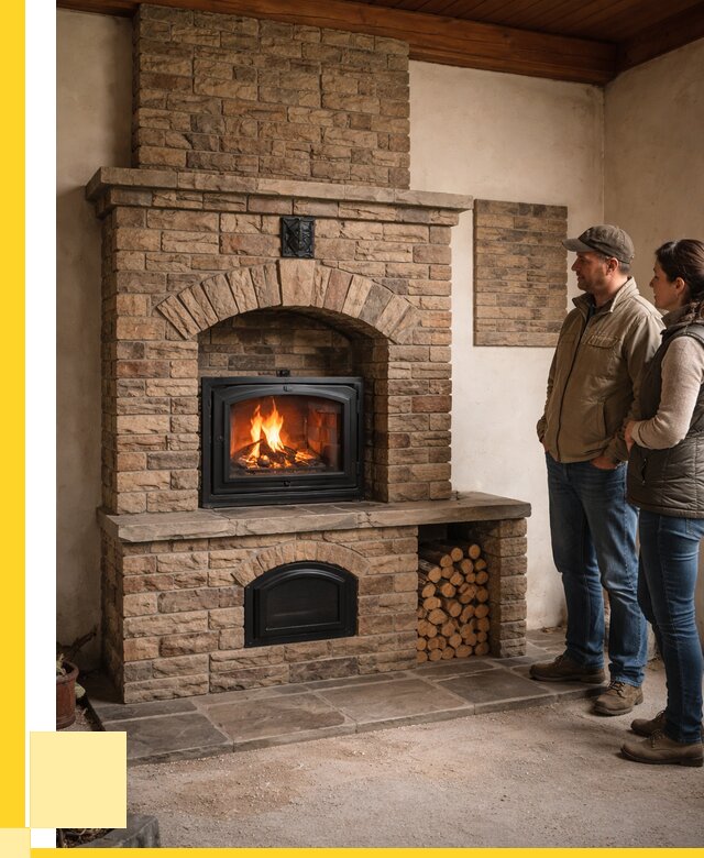 Кирпичная печь под ключ в Таре от 154320 р. | ЭриданТар