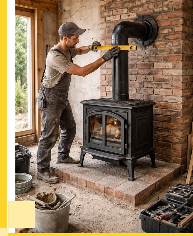 Монтаж печей установка банной печи в Таре от 15432 р. | ЭриданТар