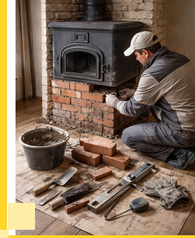Ремонт печей в Таре от 12346 р., услуги печника ЭриданТар