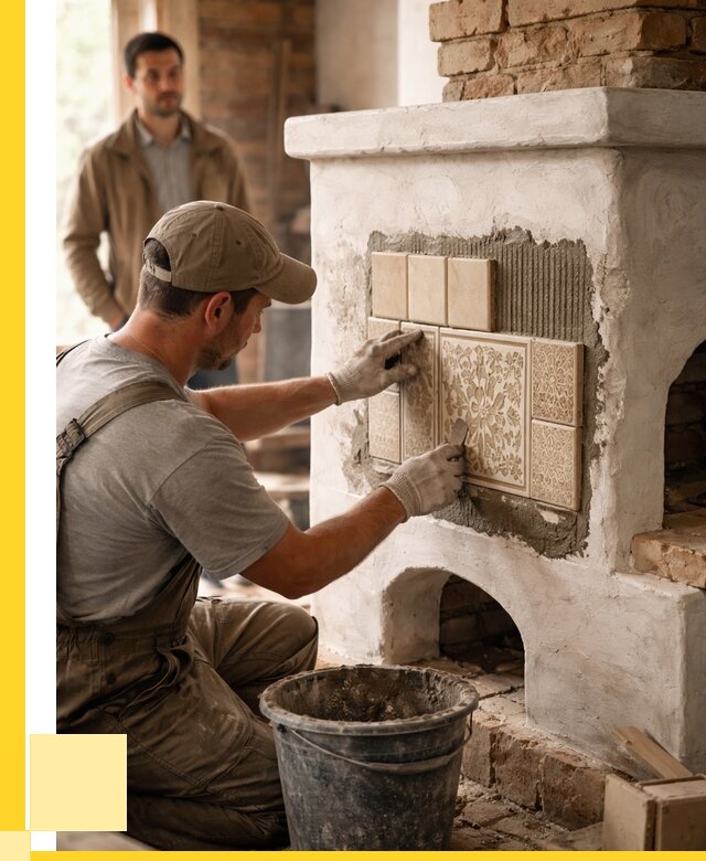 Отделка печей и банных печей в Таре от 36008 р. | ЭриданТар