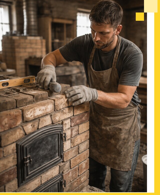 Изготовление печей на заказ в Таре с проектом и монтажом