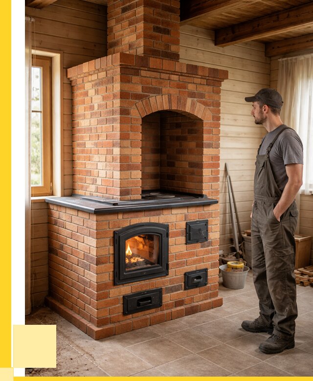 Кирпичные печи в Таре: купить от 154320 р. | ЭриданТар
