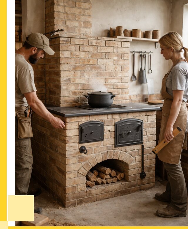 Варочно отопительные печи в Таре от 92592 р. | ЭриданТар