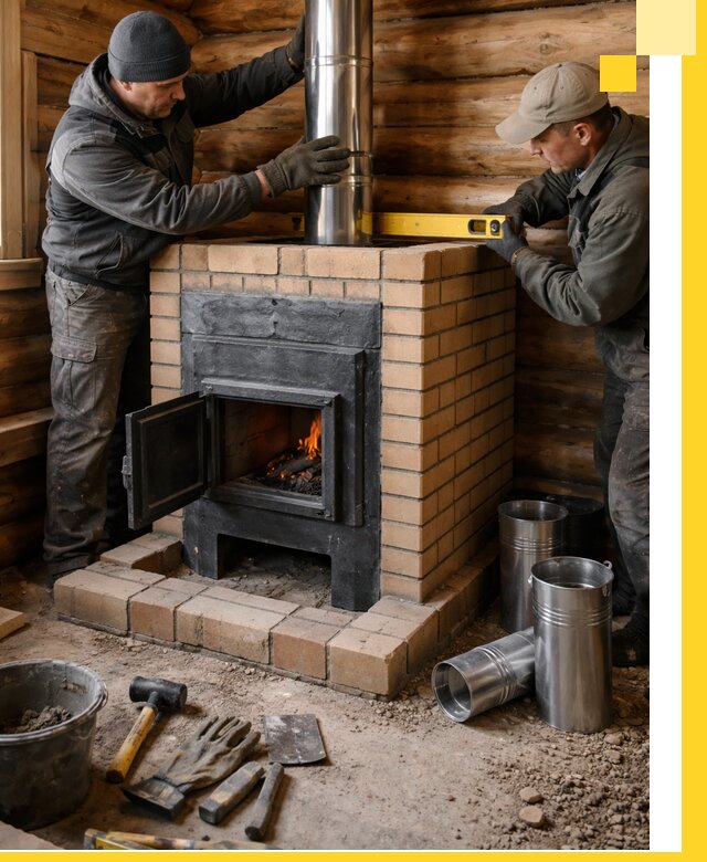 Проектирование, изготовление и установка банных печей в Таре