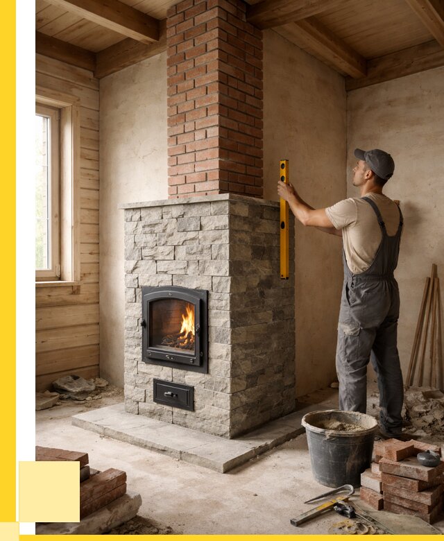 Печи и дымоходы под ключ в Таре от 46296 р., ЭриданТар