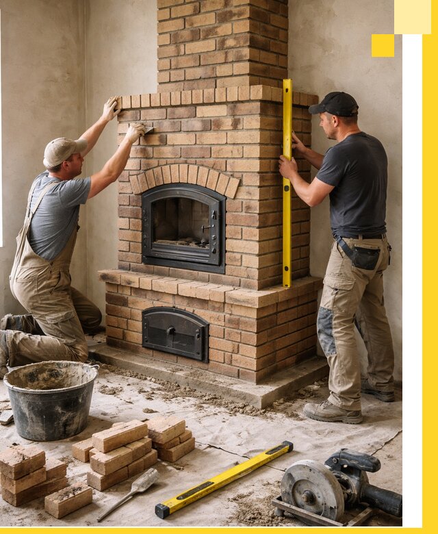 Продажа и установка печей и каминов для дома под ключ в Таре