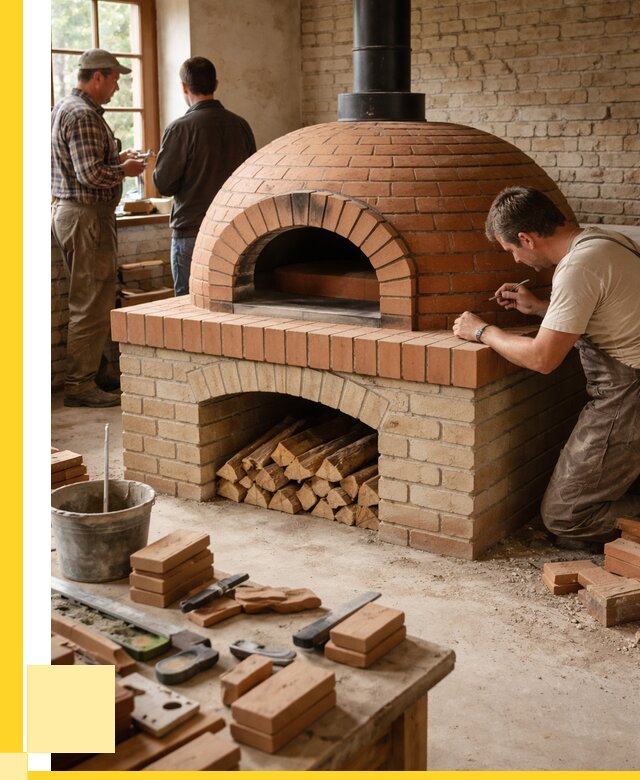 Помпейская печь дровяная для пиццы в Таре | ЭриданТар от 205760 р.