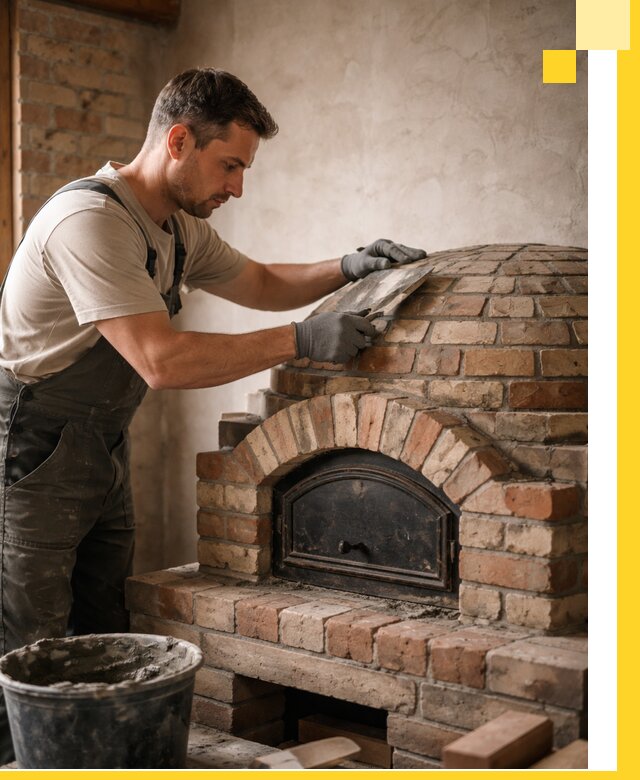 Изготовление и монтаж помпейских печей на заказ в Таре