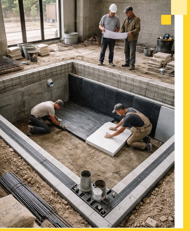 Проекты частных и общественных бассейнов под ключ в Таре