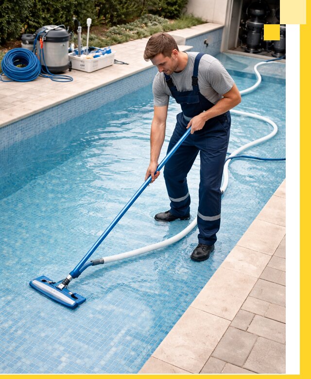 Профессиональная чистка бассейнов и фильтров в Таре под ключ