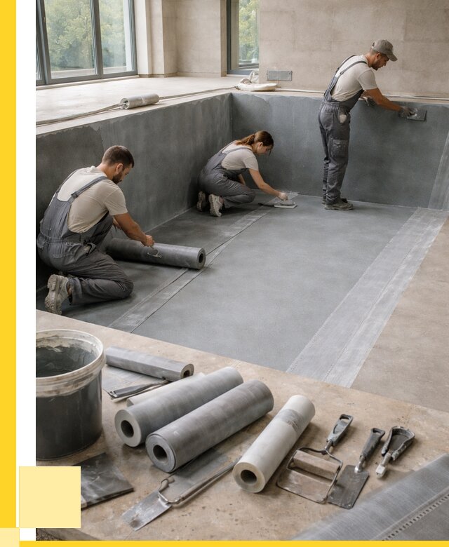 Гидроизоляция бассейнов в Таре от 2058 р., ЭриданТар