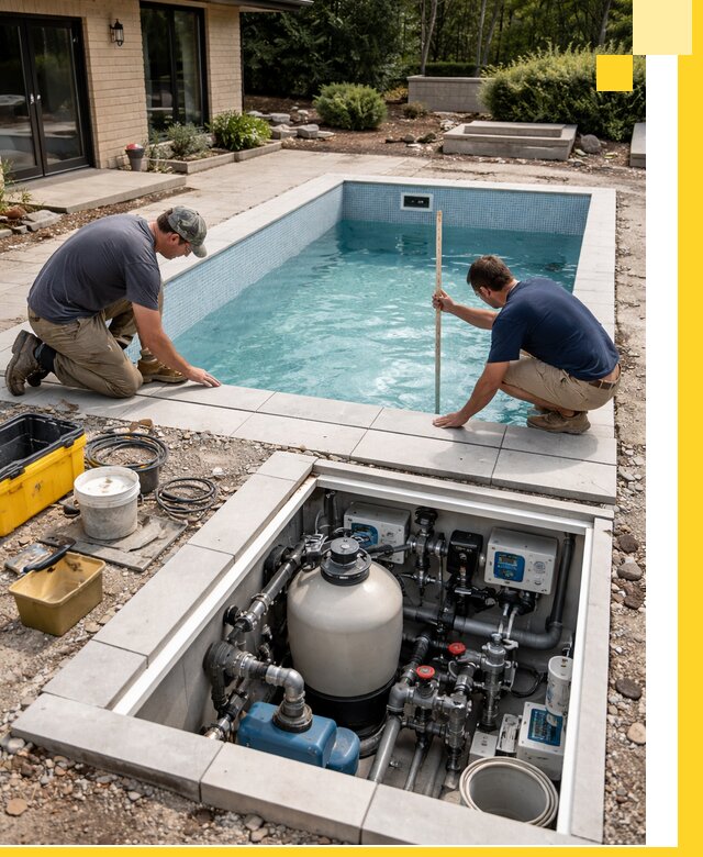 Строительство качественных домашних бассейнов под ключ в Таре