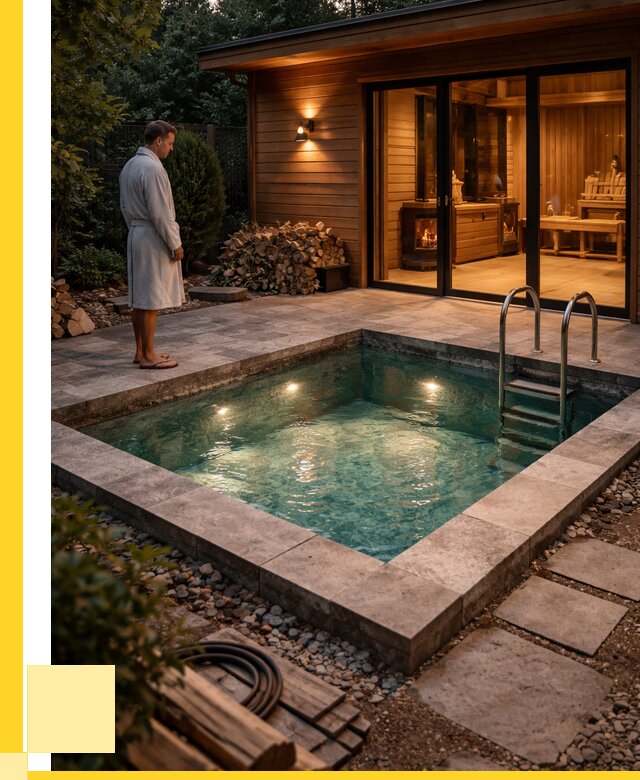 Бани с бассейном под ключ в Таре от 97736 р. | ЭриданТар