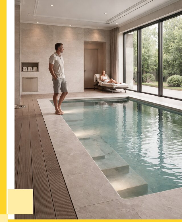 Бассейны в коттедже под ключ в Таре от 1234560 р. | ЭриданТар