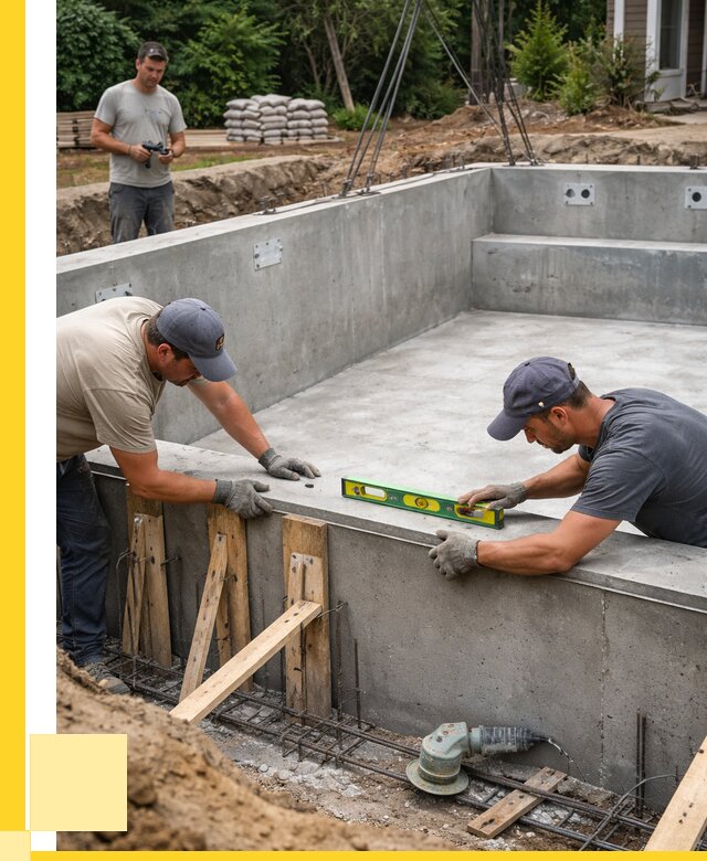 Монтаж чаши бассейна в Таре под ключ от 257200 р., ЭриданТар