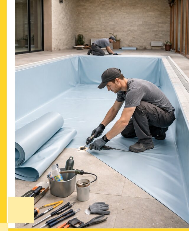 Пленка ПВХ для бассейнов в Таре от 2572 р. | ЭриданТар