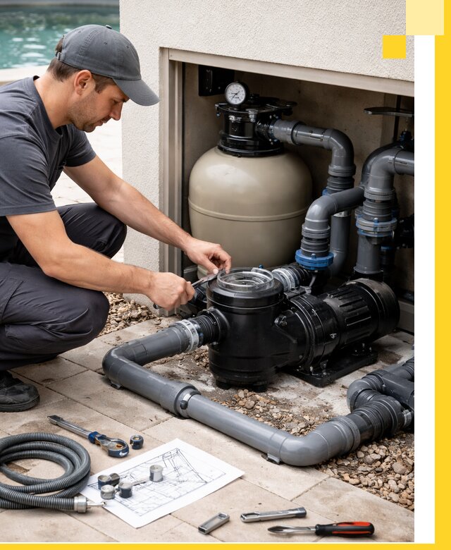 Поставка, монтаж и сервис насосов для бассейнов в Таре