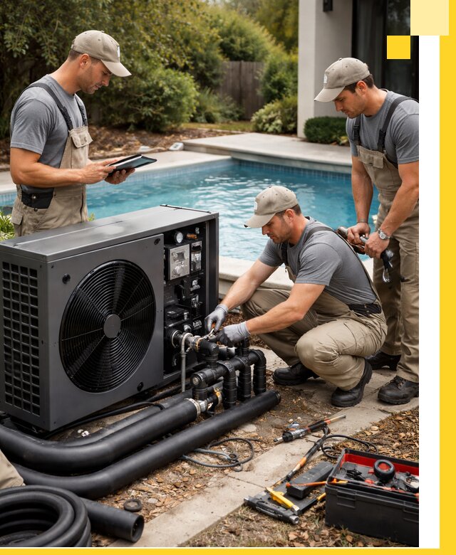 Проектирование и установка тепловых насосов для бассейнов в Таре