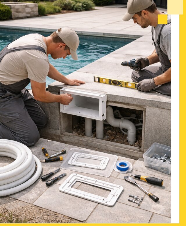 Поставка и установка скиммеров для бассейнов в Таре