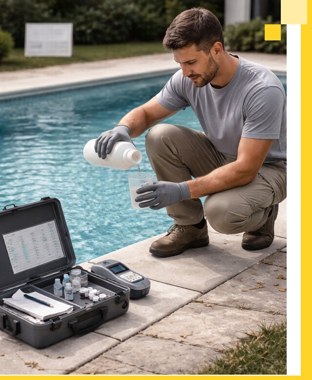 Профессиональная дезинфекция воды в бассейне в Таре