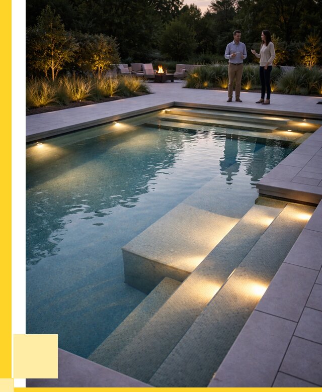 Освещение бассейнов в Таре под ключ от 25720 р. | ЭриданТар