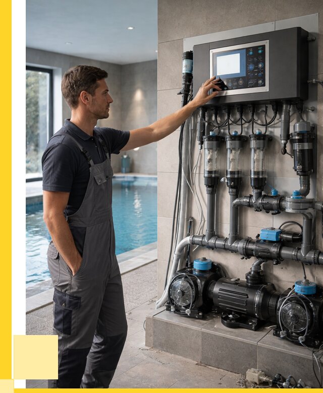 Автоматика для бассейнов под ключ в Таре от 72016 р. | ЭриданТар