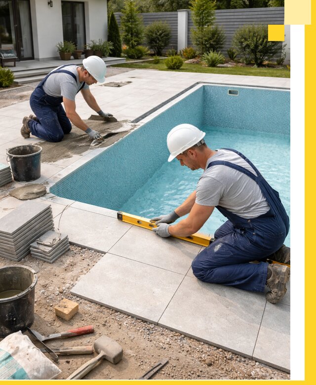 Строительство и монтаж плавательных бассейнов под ключ в Таре