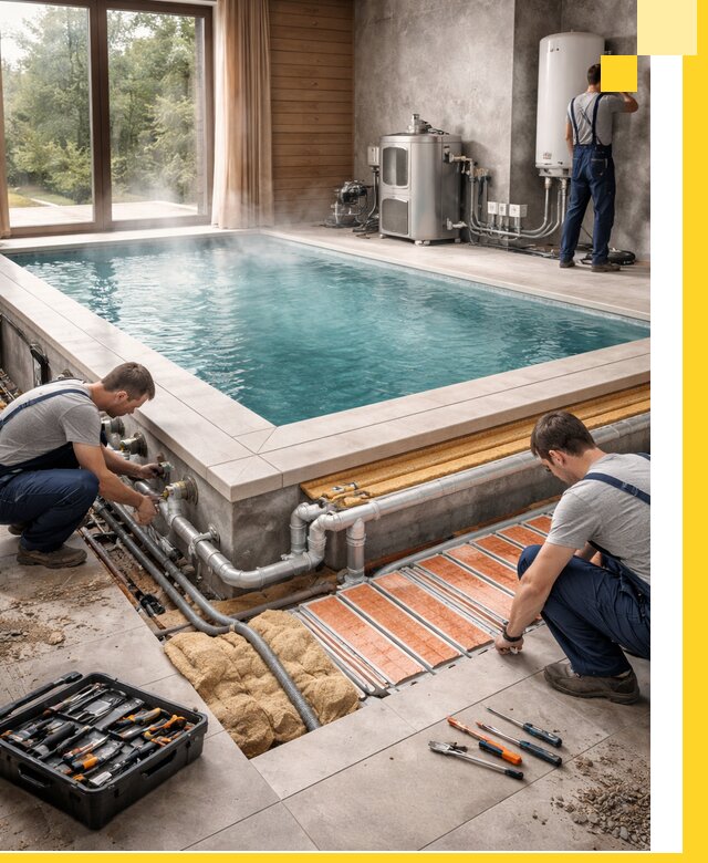 Проектирование и строительство тёплых бассейнов в Таре