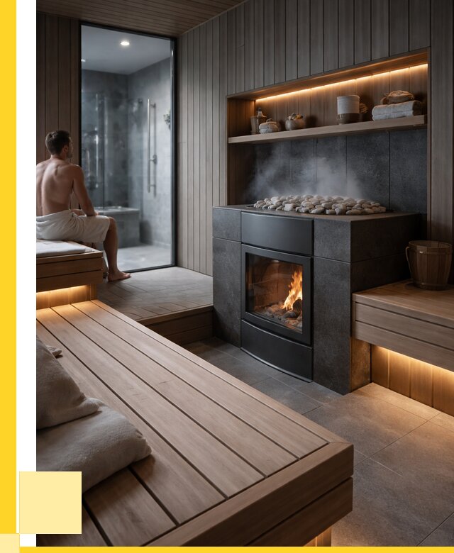 Проект сауны в частном доме в Таре от 36008 р. | ЭриданТар