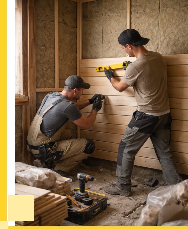 Ремонт саун в Таре под ключ от 20576 р. сейчас ЭриданТар