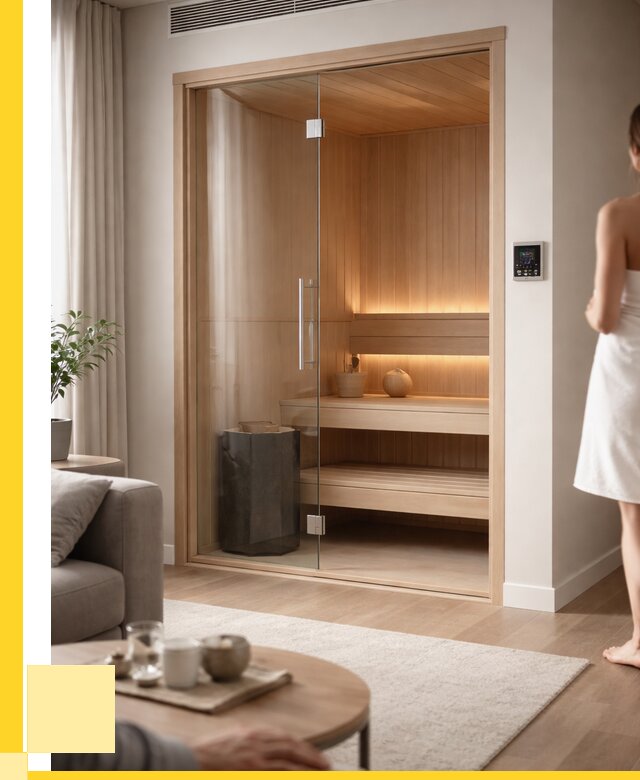 Сауна в квартире под ключ в Таре от 123456 р. ЭриданТар