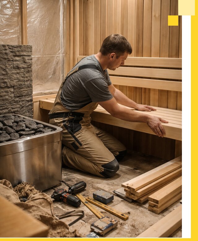 Сауны для дома под ключ с проектированием и монтажом в Таре