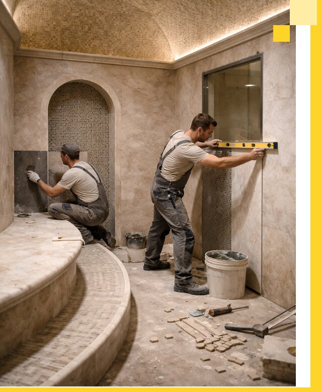 Проектирование и строительство саун с хамамом под ключ в Таре