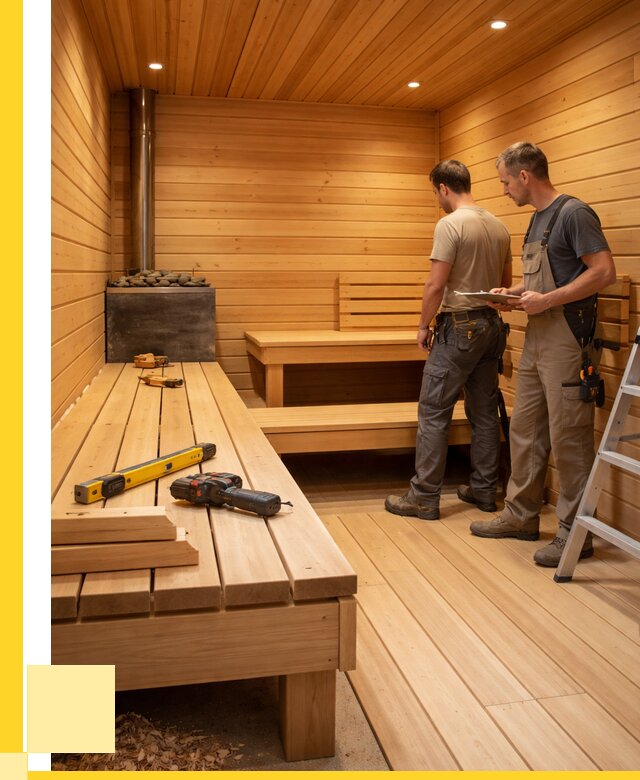 Отделка бань и саун в Таре по цене от 4630 р. | ЭриданТар