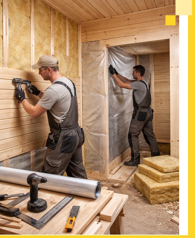 Бани под ключ в Таре с проектом и полным монтажом