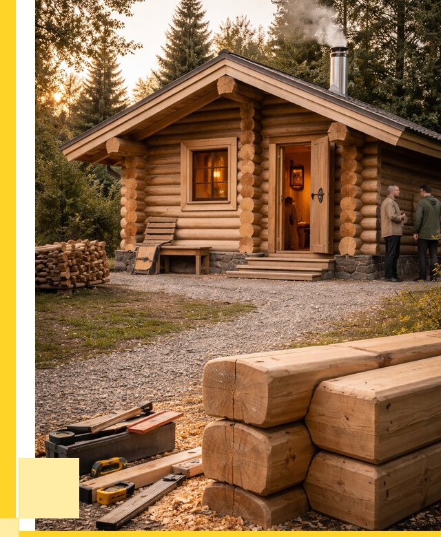 Строительство бань и комплексов в Таре от 462960 р.| ЭриданТар