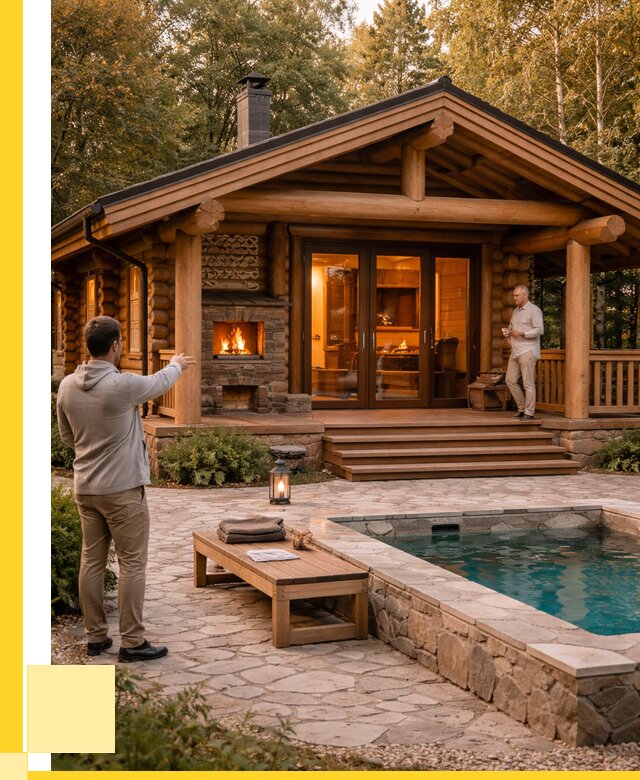 Проекты бань и хамам в Таре от 25720 р. | ЭриданТар